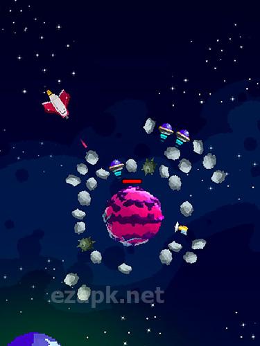 Orbit rush: Pixel space shooter