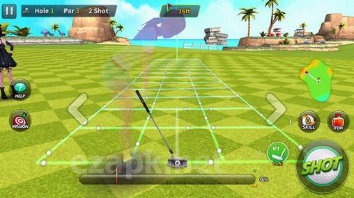 Nice shot golf