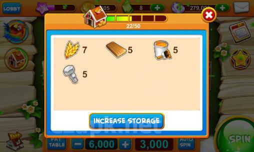 Harvest slots HD