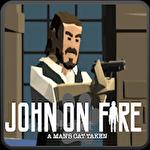 John on fire: A man's cat taken