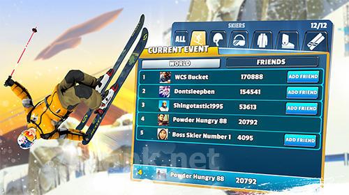 Red Bull free skiing