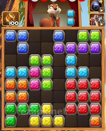 The nut job block puzzle