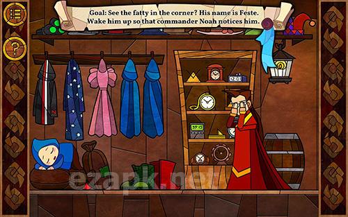 Message quest: Adventures of Feste