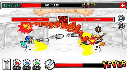 Stickman hero tap tap