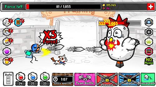 Stickman hero tap tap