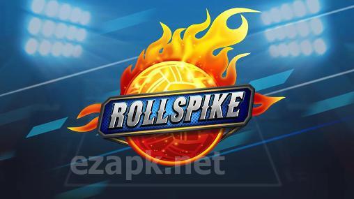 Roll spike: Sepak takraw