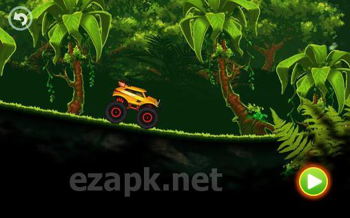Jungle monster truck for kids