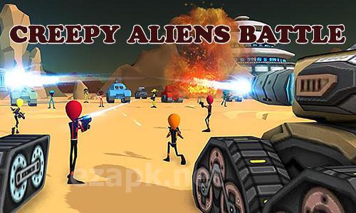 Creepy aliens battle simulator 3D