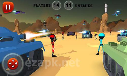 Creepy aliens battle simulator 3D
