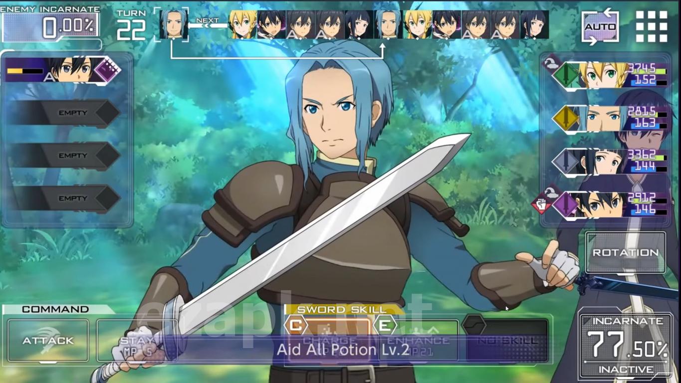 Sword Art Online Alicization Rising Steel