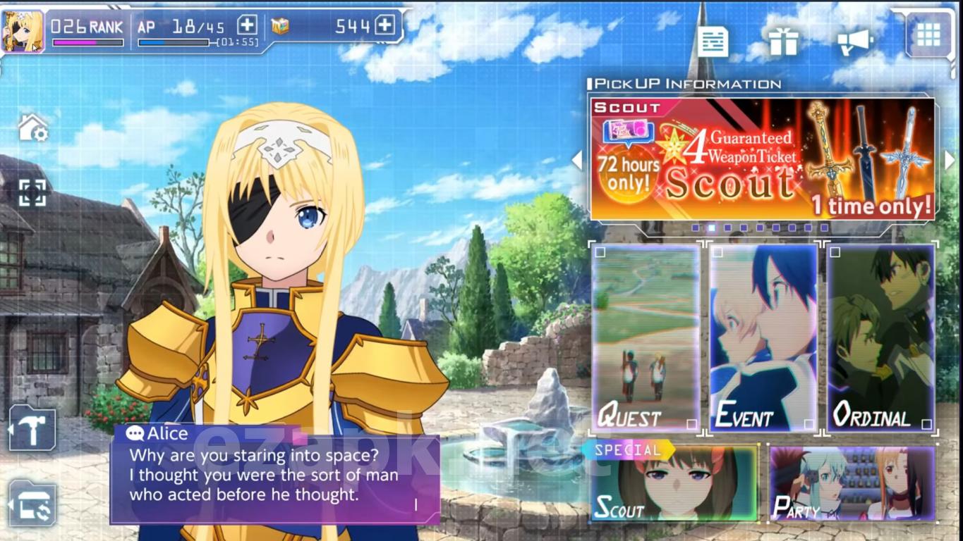 Sword Art Online Alicization Rising Steel