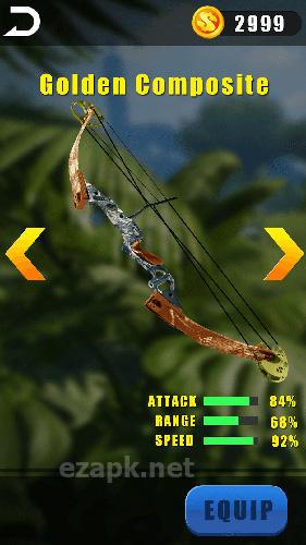 Archery champion: Real shooting