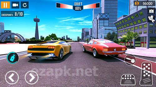 City car racing simulator 2019