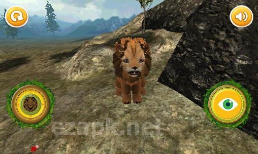 Real lion cub simulator
