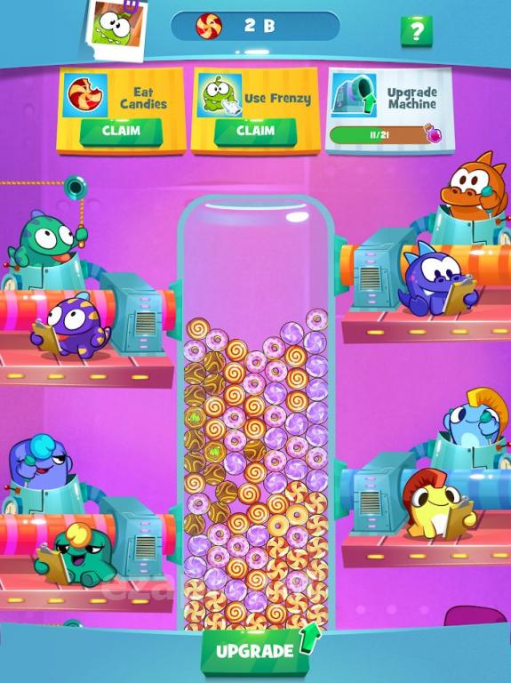 Om Nom Idle Candy Factory