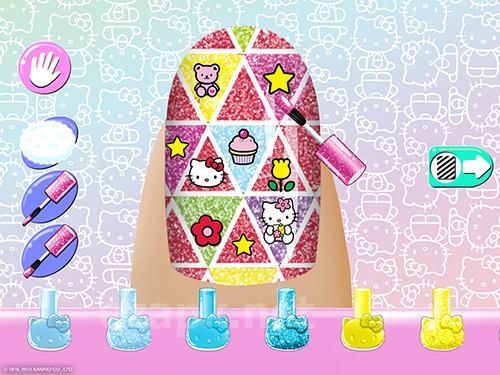 Hello Kitty: Nail salon