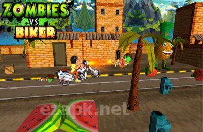 Zombies vs Biker (3D Bike racing games)