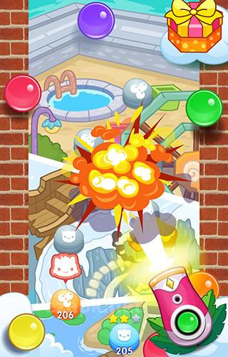 Meow pop: Kitty bubble puzzle