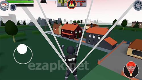 Battle royale FPS survival