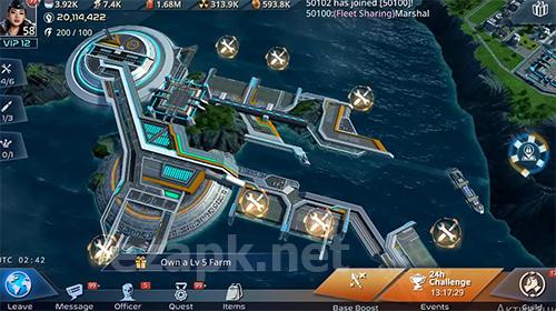Sea fortress: Epic war of fleets