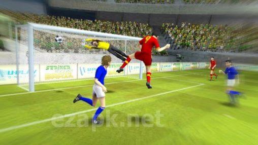 Brazil Germany world cup. Striker soccer: Brasil