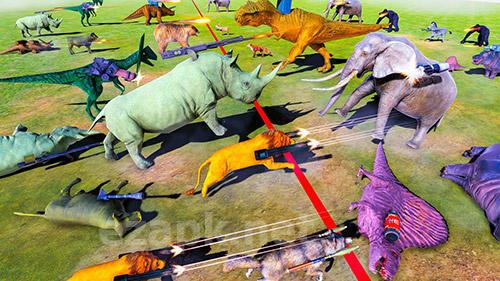 Beast animals kingdom battle: Epic battle simulator