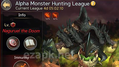 Hunters league: Weapon masters' art of battle war