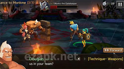 Hunters league: Weapon masters' art of battle war