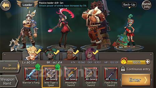Hunters league: Weapon masters' art of battle war