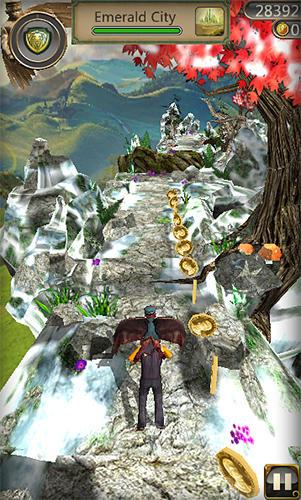 Snow temple run