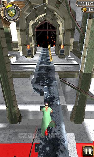 Snow temple run