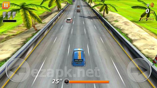 Road: Car chase. Outta lane
