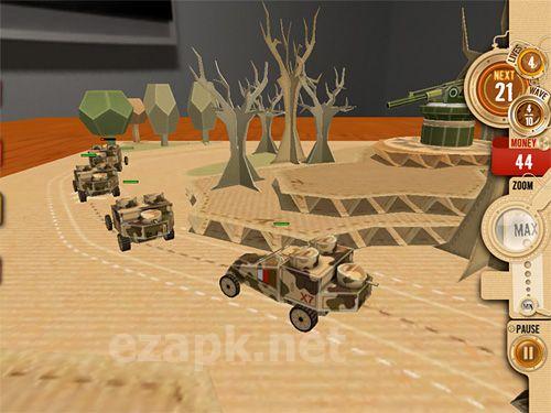War in a box: Paper tanks
