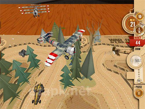 War in a box: Paper tanks