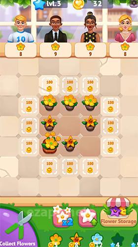 Merge plants: Flower shop store simulator
