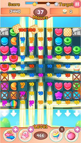 Fruit candy blast match 3: Sweet cookie mania
