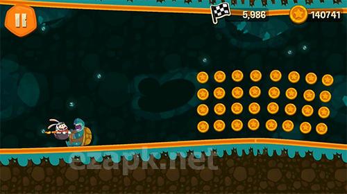 Wok rabbit: Coin chase!