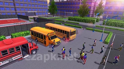 School bus game pro