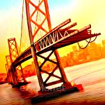 Bridge construction simulator