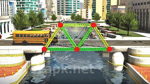 Bridge construction simulator