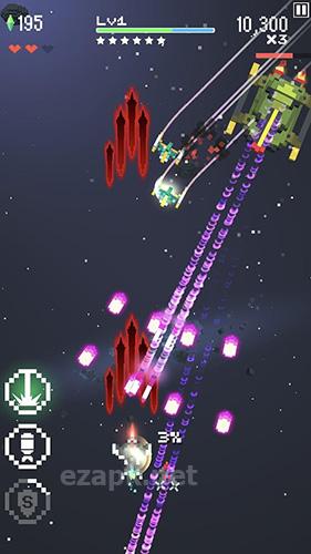 Retro shooting: Pixel space shooter
