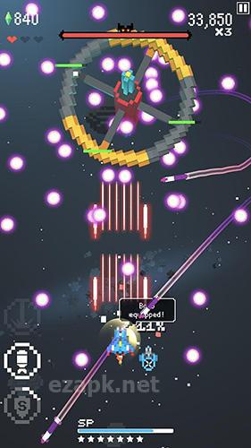 Retro shooting: Pixel space shooter