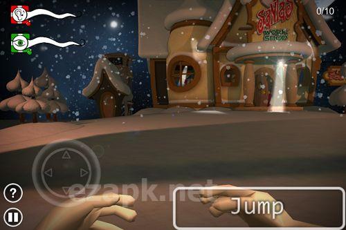 Santa's sleeping