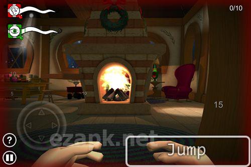 Santa's sleeping
