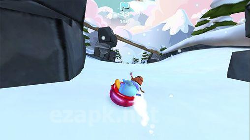 Club penguin: Sled racer