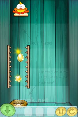 Lay the egg: Lay golden eggs