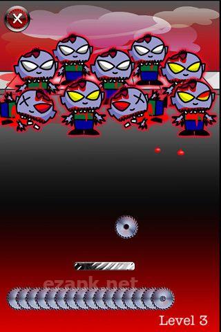 Cut the zombies