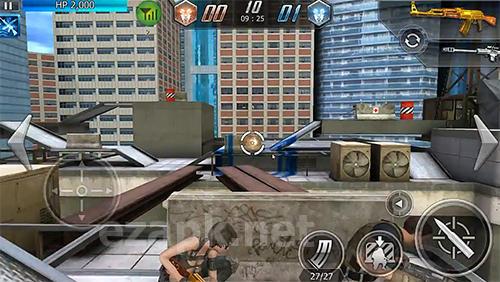Mobile combat