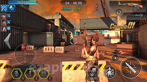 Mobile combat