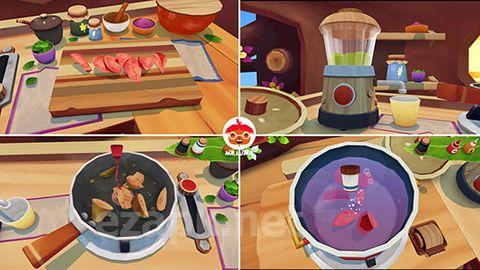 Mr. Luma's cooking adventure